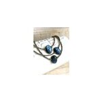 Collier scarab�e labradorite protection