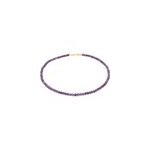 Collier serena en pierres am�thyste