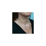 Collier serena en pierres howlite