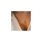 Collier signe astro dor� - capricorne