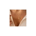 Collier signe astro dor� - g�meaux