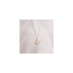 Collier signe astrolo lion plaqu� or