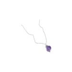 Collier talisman am�thyste argent 925
