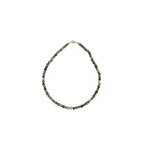 Collier tourmaline grise oeil chat