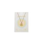 Collier du zodiaque acier dor et strass en verre collection aura