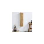 Colonne en bois de teck suspendue 120