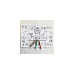Coloriage - set de table en tissu noël Coloriage - set de table en tissu noël
