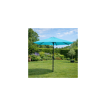 Come parasol bleu rond 2, 5 x 2, 5 m