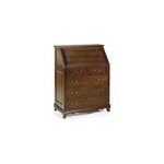 Commode 8 tiroirs bronze bois marron -