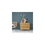 Commode en bois de mindi vintage