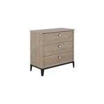 Commode chene blond 3 tiroirs