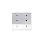 Commode colorflex s pearl grey - white