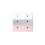 Commode colorflex s white - grey - pink