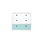 Commode colorflex s white - white - sky blue