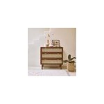 Commode manguier et cannage l90xl90xp45