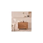 Commode en teck massif 110 cm