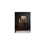 Commode vintage noire chine