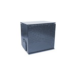 Composteur design grand format en mtal - bleu gris - 450l