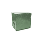 Composteur design grand format en mtal - vert pin - 450l