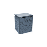 Composteur design petit taille en métal - bleu gris - 100l Composteur design petit taille en métal - bleu gris - 100l