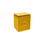 Composteur design petit taille en métal - jaune miel - 100l Composteur design petit taille en métal - jaune miel - 100l
