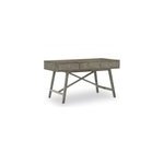 Console 3 tiroirs bois gris - cidalie