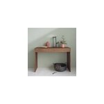 Console bois finition noyer avec tiroir Console bois finition noyer avec tiroir