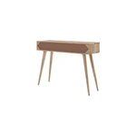 Console en bois de manguier 2 tiroirs - masala