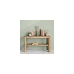 Console en bois de teck recycl