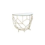 Console m�tal dor� h. 76cm