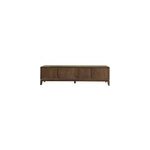 Corte - meuble tv 210 cm en bois massif bross�