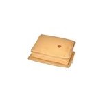 Couette en gaze de coton camel 140 x