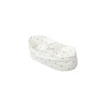 Couffin poupe 36 cm stars blanc