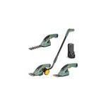 Coupe - bordure et taille - haie sans fil 2 en 1 manche tlescopique jardin