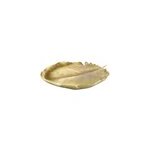 Coupe dcorative feuille dore