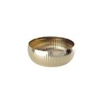 Coupe  fruits dore  motif ctel 24cm