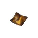 Coupelle carr�e en sabot naturel - 5. 5x5. 5cm