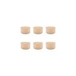 Coupelles dores - lot de 6