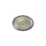 Coupelle ovale il 22x15. 5cm argent