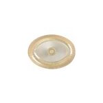 Coupelle ovale il 22x15. 5cm beige