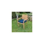 Coussin bleu marine pour fauteuils fixes