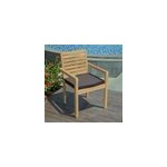 Coussin chocolat pour fauteuils fixes