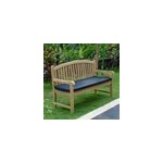 Coussin noir pour banc 150 cm