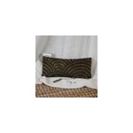 Coussin yeux lin lavande - aura