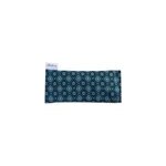 Coussin yeux lin lavande - bleu ethnique