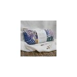 Coussin yeux lin lavande - mli mlo