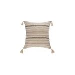 Coussin shine carré avec pompons 59x59cm Coussin shine carré avec pompons 59x59cm