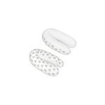 Coussin velinda blanc