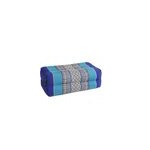 Coussin yoga m�ditation kapok bleu oc�an