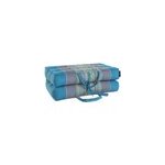 Coussin yoga m�ditation kapok turquoise